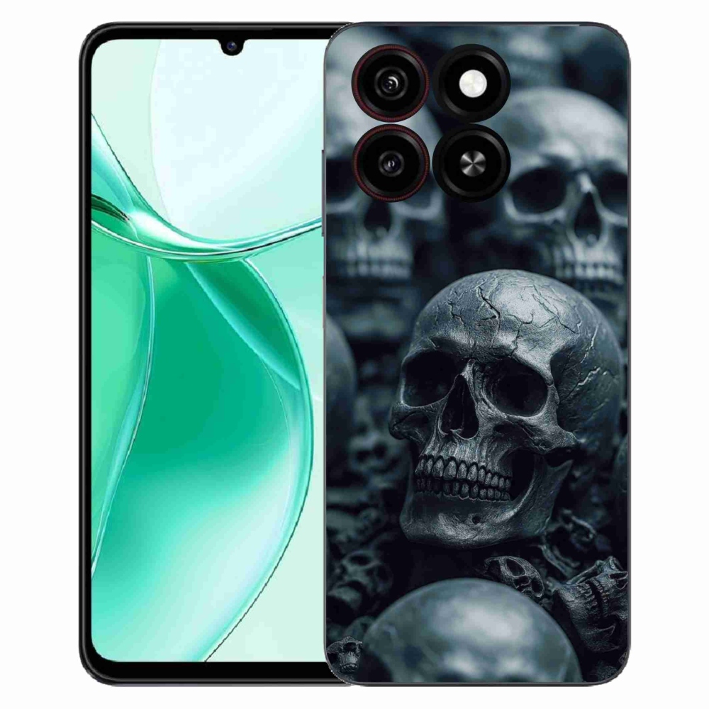 ZTE Blade A35 zselés borítás mmCase - koponya 2