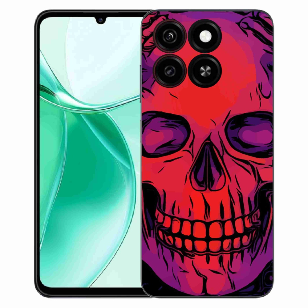 ZTE Blade A35 zselés tok mmCase - koponya