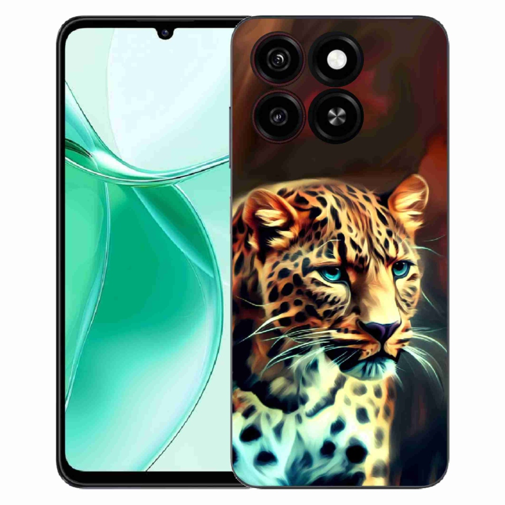 ZTE Blade A35 zselés borító mmCase - leopárd