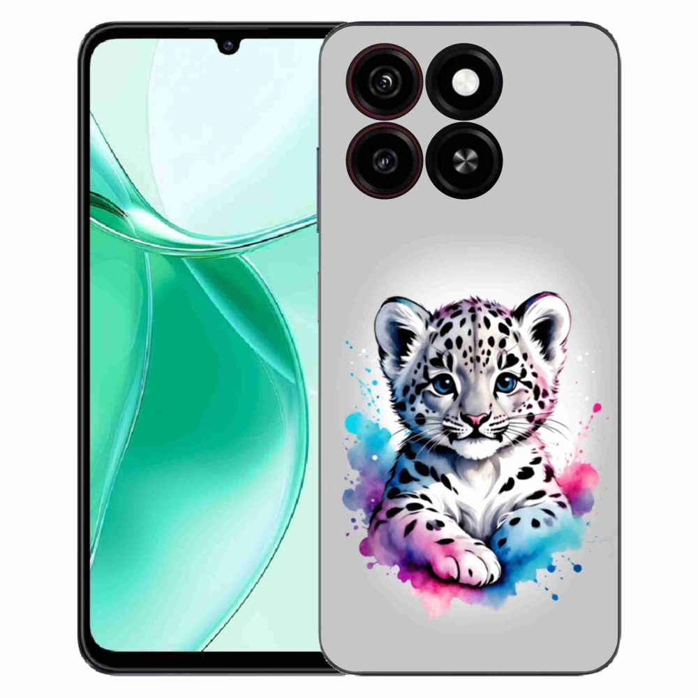 ZTE Blade A35 zselés borítás mmCase - leopárd kölyök