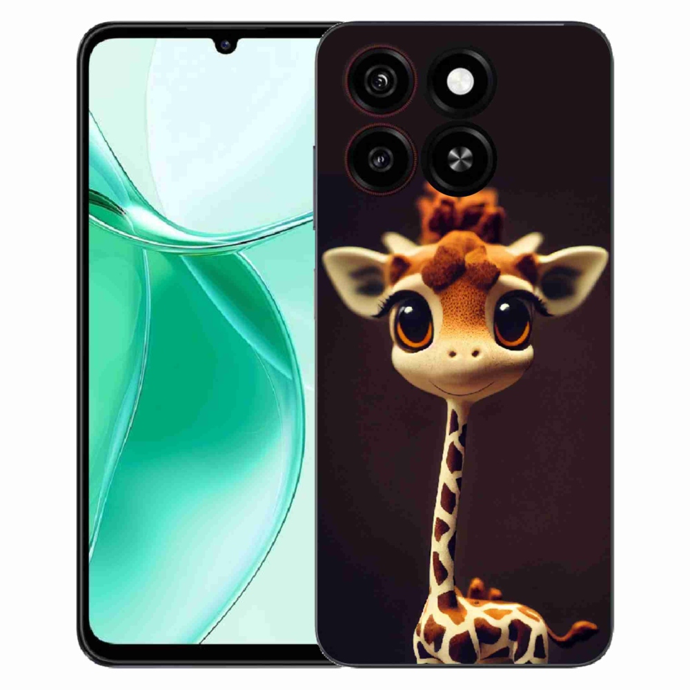 ZTE Blade A35 zselés tok mmCase - kis zsiráf
