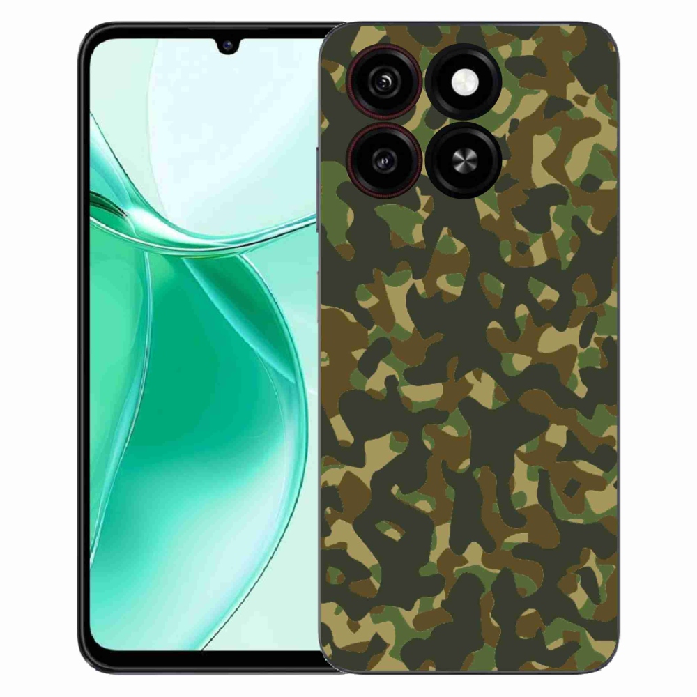 ZTE Blade A35 zselés tok mmCase - terepszínű mintázat 1