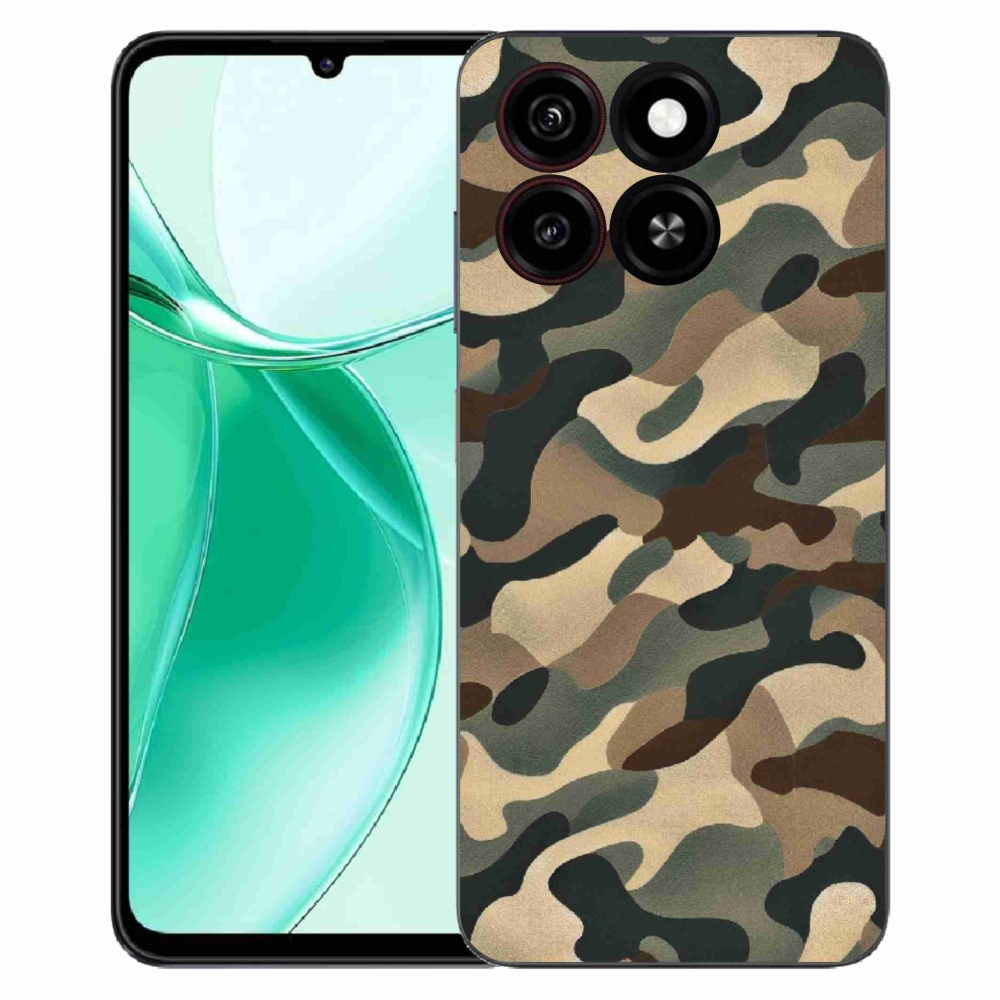 ZTE Blade A35 zselés tok mmCase - terepszínű minta 11