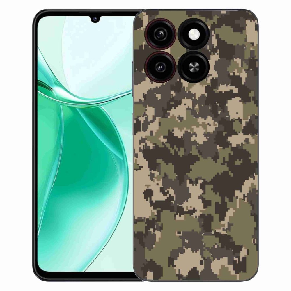 ZTE Blade A35 zselés tok mmCase - terepszínű mintázat 12