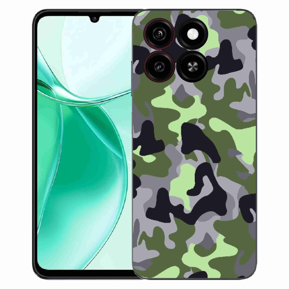 ZTE Blade A35 zselés tok mmCase - terepszínű minta 7