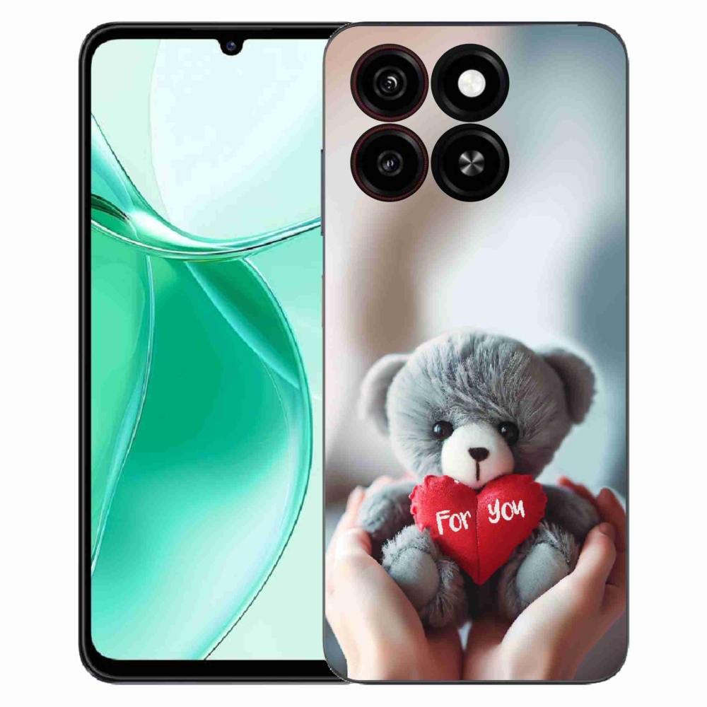 ZTE Blade A35 zselés borító mmCase - mackó a szerelmeseknek