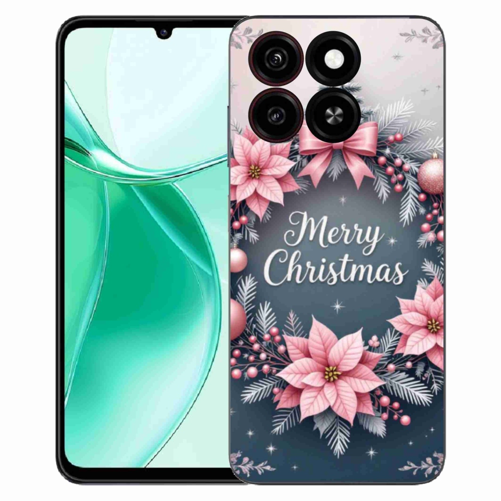 ZTE Blade A35 zselés borító mmCase - boldog karácsonyt!
