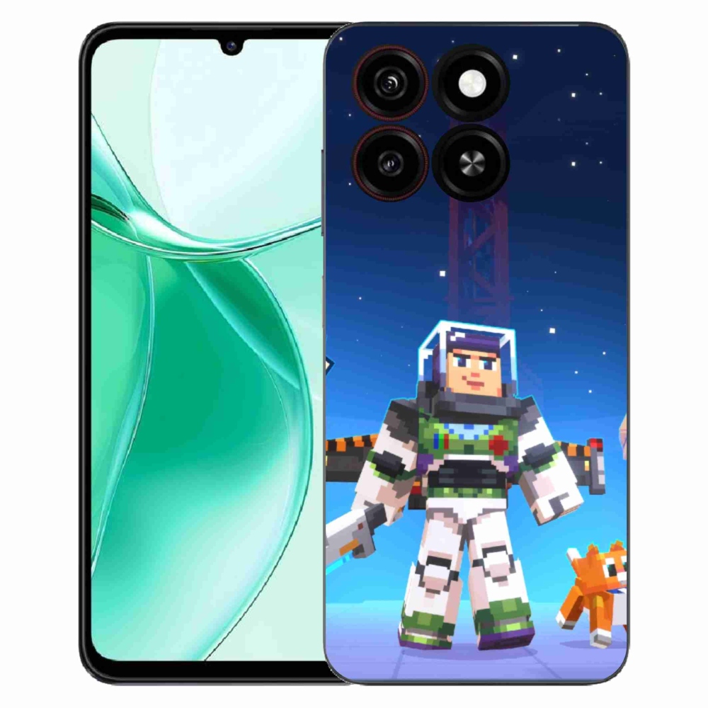 ZTE Blade A35 zselés borítás mmCase - minecraft 2
