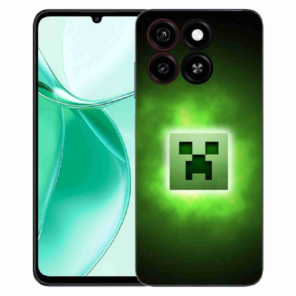 ZTE Blade A35 zselés borítás mmCase - minecraft