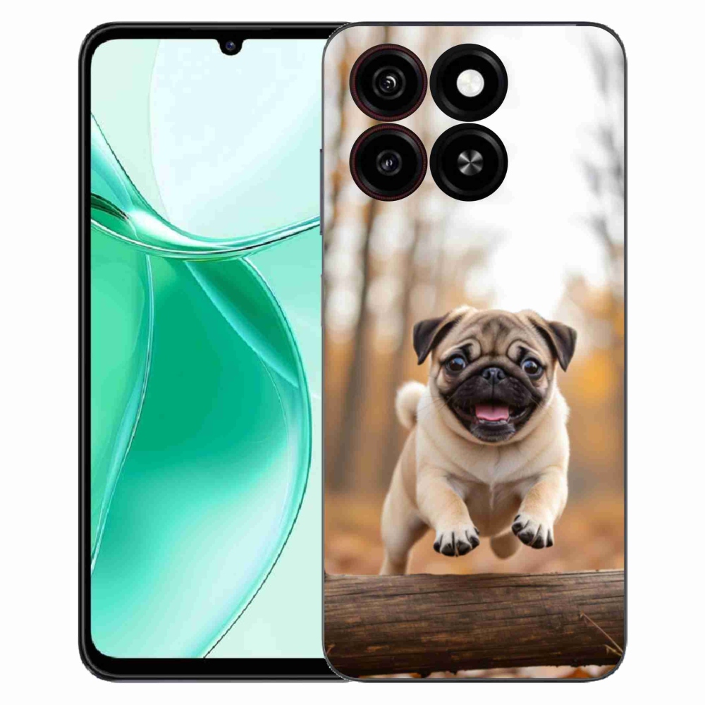 ZTE Blade A35 zselés tok mmCase - mopsz 2