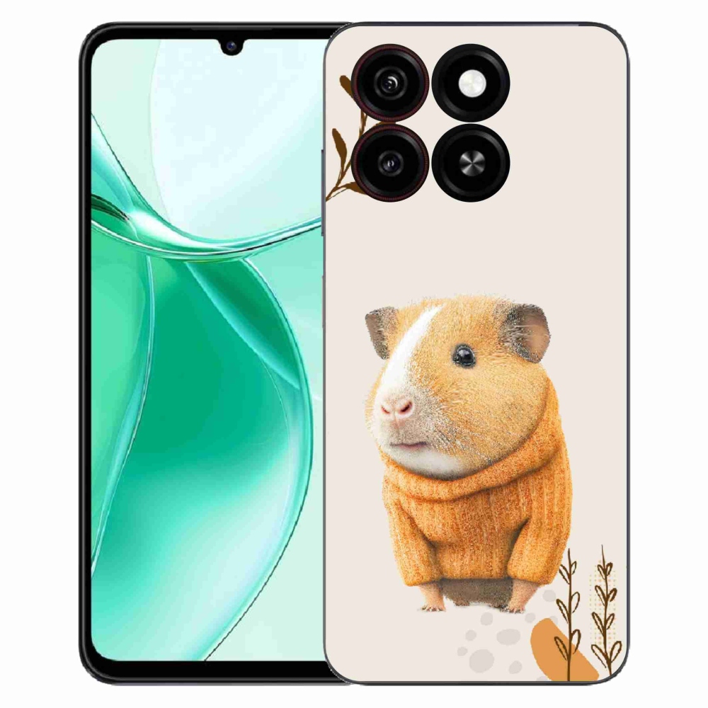 ZTE Blade A35 zselés tok mmCase - tengerimalac a pulóverben