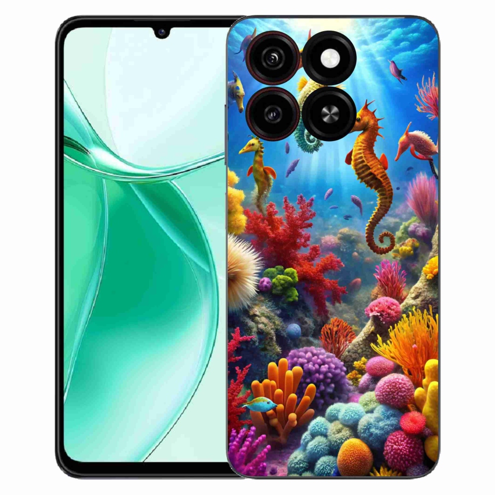 ZTE Blade A35 - Sea World 3 zselés borítás mmCase a ZTE Blade A35-ön