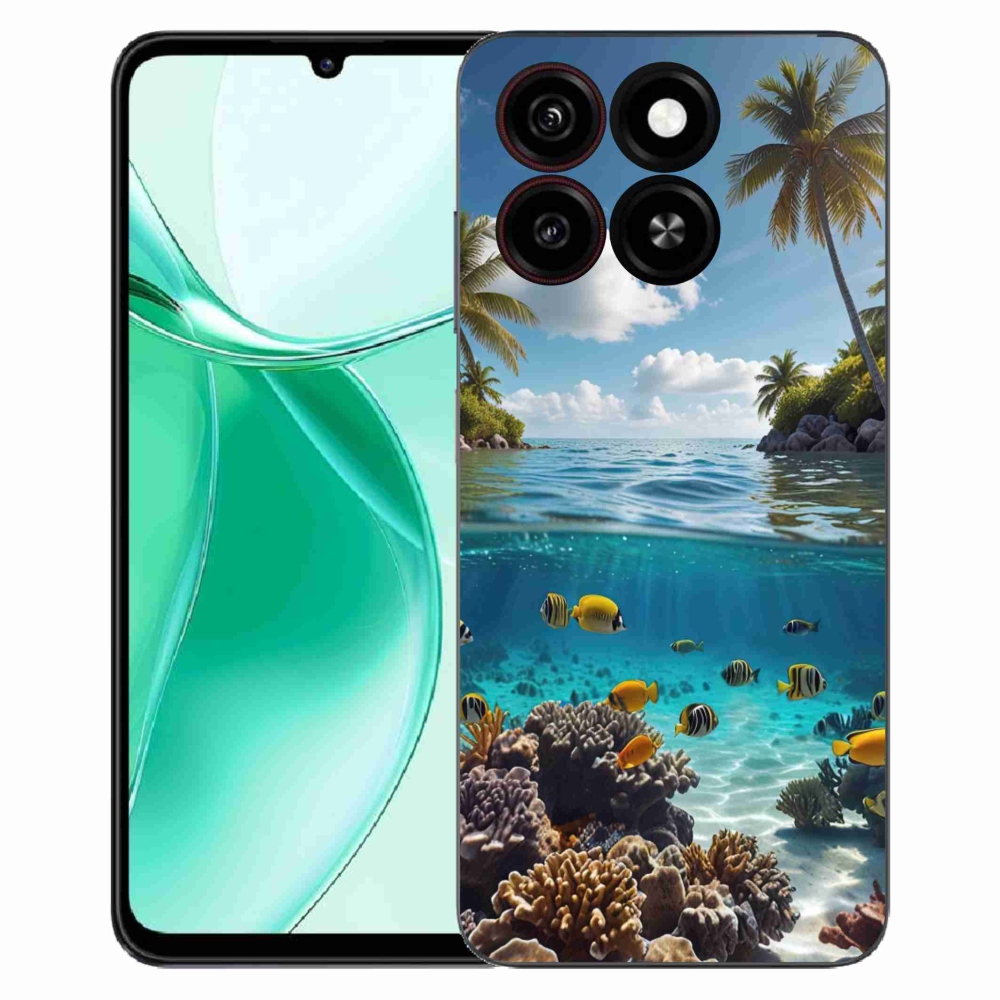 ZTE Blade A35 zselés tok mmCase - Sea World 4