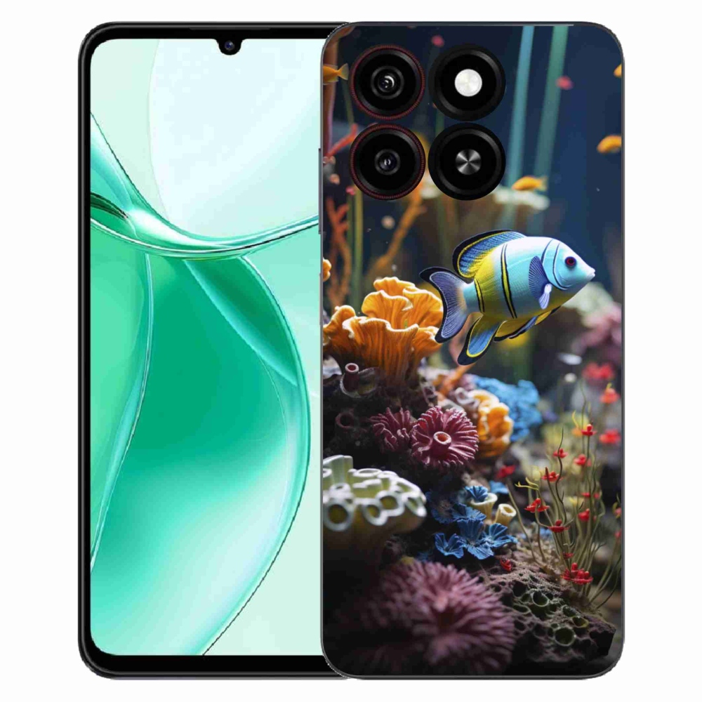 ZTE Blade A35 - Sea World 5 zselés borítás mmCase a ZTE Blade A35-ön