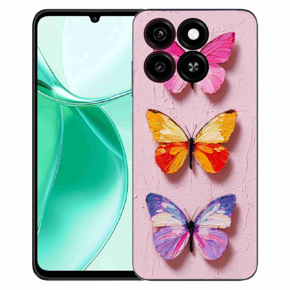 ZTE Blade A35 zselés tok mmCase - pillangó szentháromság