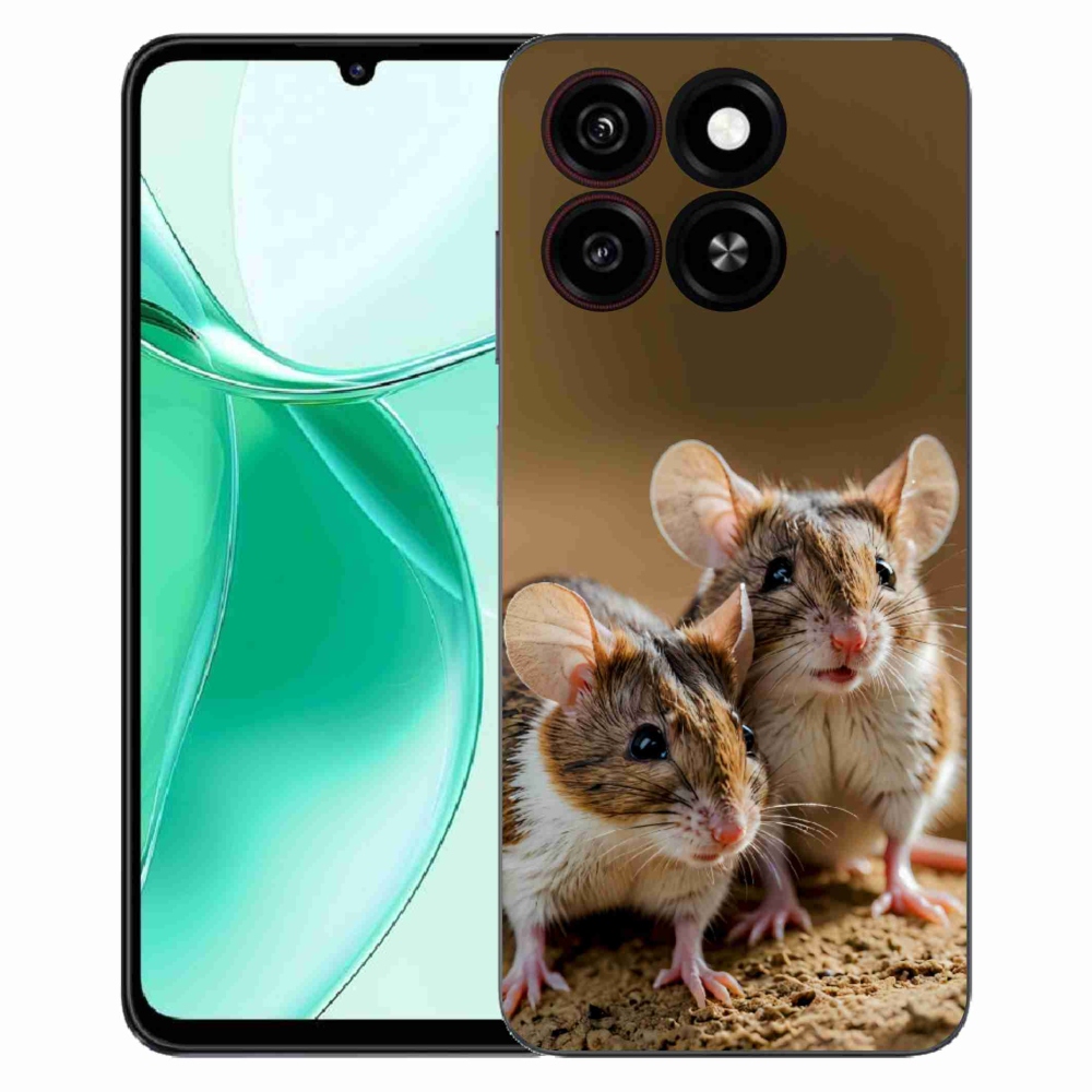 ZTE Blade A35 zselés tok mmCase - egér duóhoz