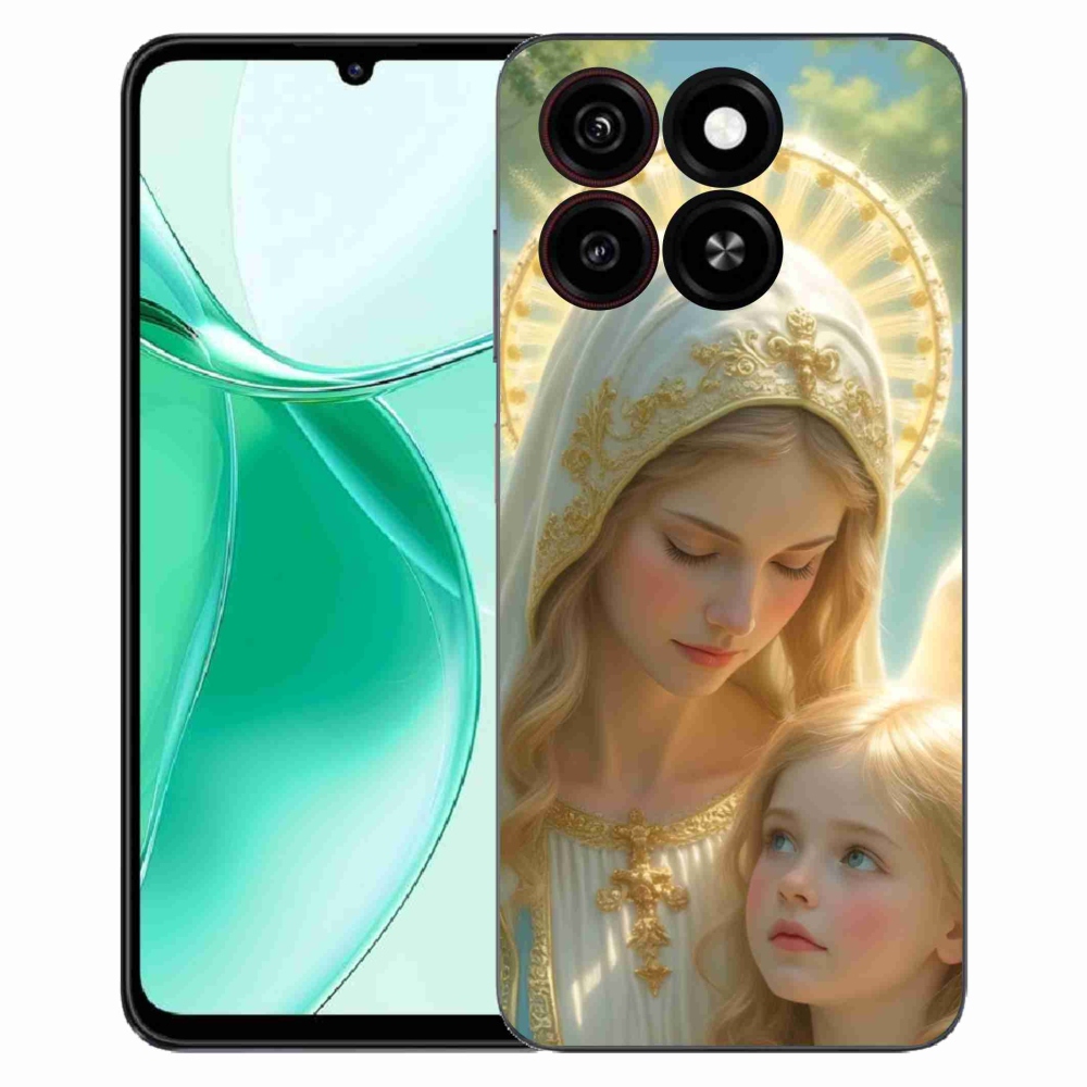 ZTE Blade A35 zselés tok mmCase - vallási motívum 2