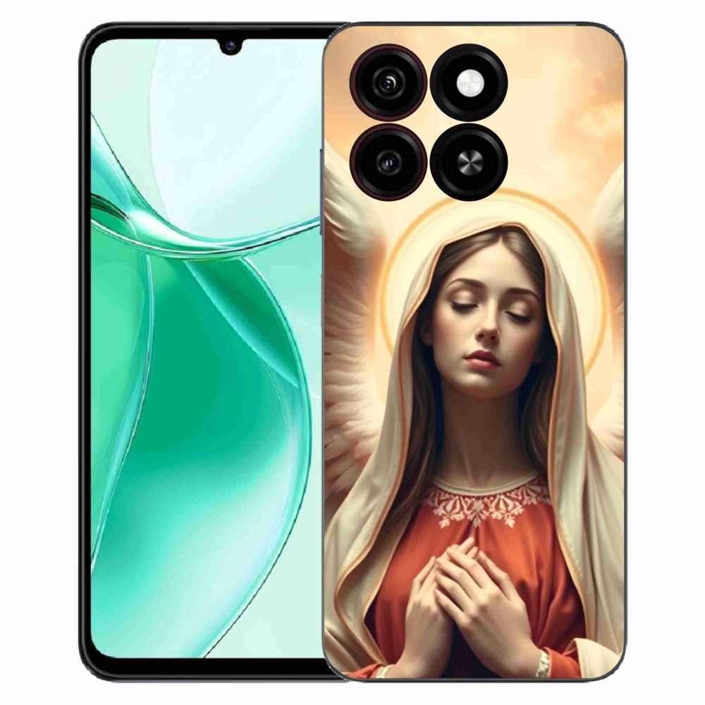 ZTE Blade A35 zselés tok mmCase - vallási motívumhoz
