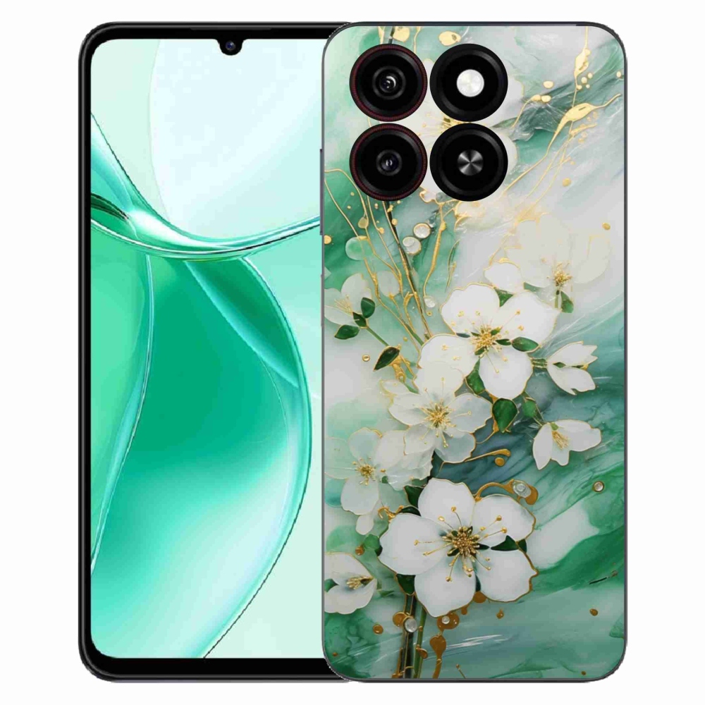ZTE Blade A35 zselés tok mmCase - finom virágok