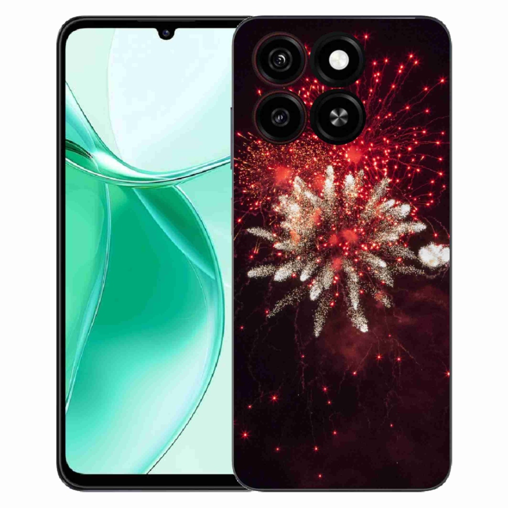 ZTE Blade A35 zselés borítás mmCase - tűzijátékok