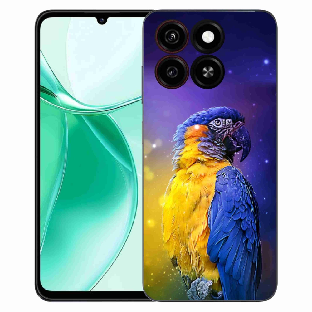 ZTE Blade A35 zselés tok mmCase - papagáj ara 1