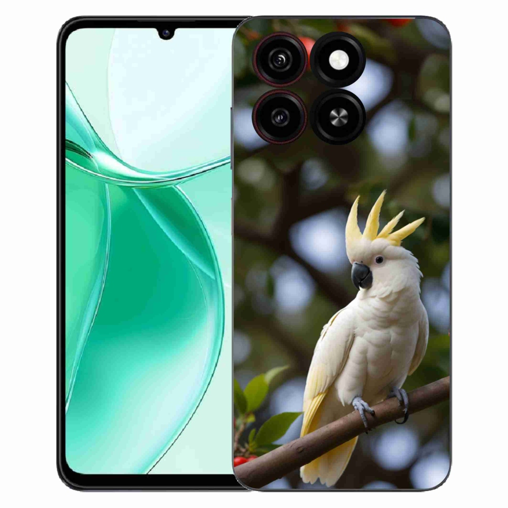 ZTE Blade A35 zselés tok mmCase - papagáj kakadu 3