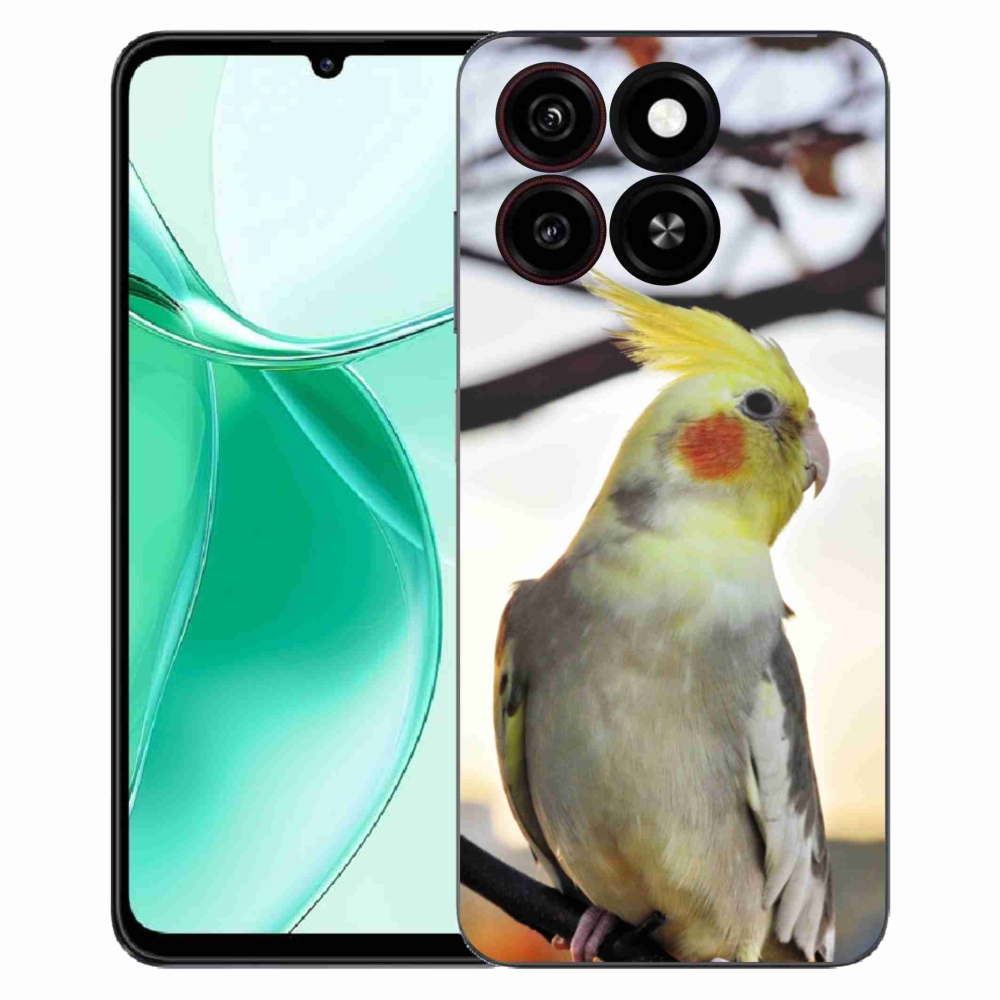ZTE Blade A35 zselés tok mmCase - papagáj korela
