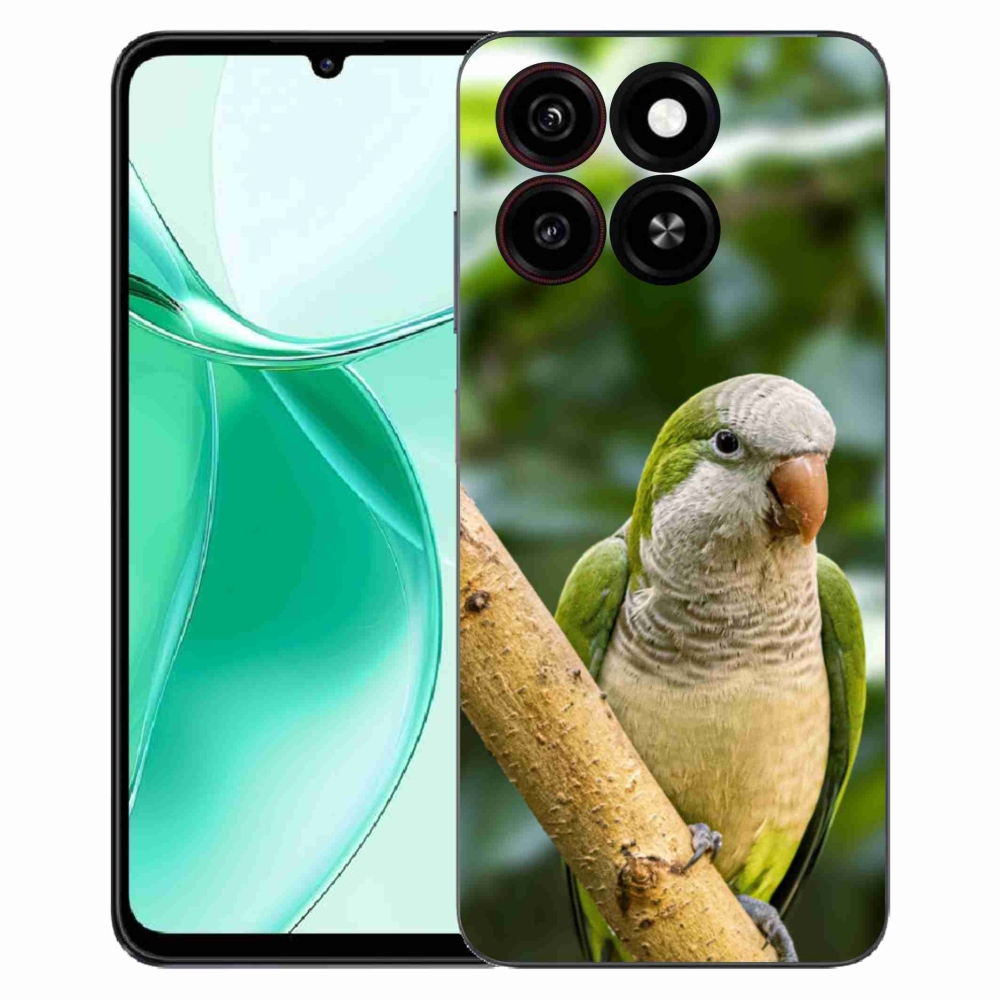 ZTE Blade A35 zselés borítás mmCase - papagáj szerzetes