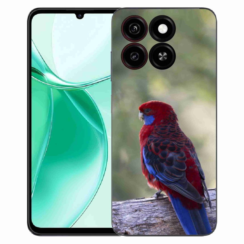 ZTE Blade A35 zselés tok mmCase - papagáj rosela
