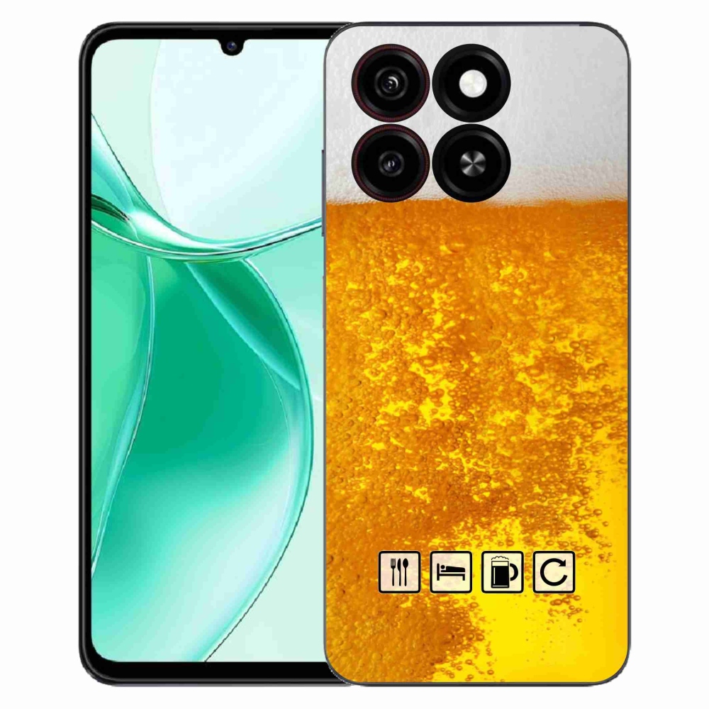 ZTE Blade A35 zselés borítás mmCase - sör motívum 3