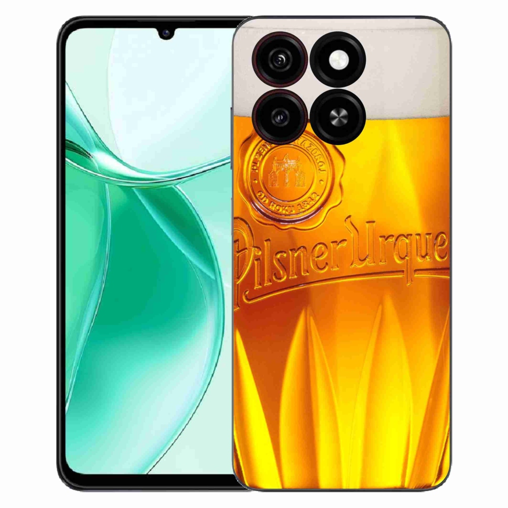 ZTE Blade A35 zselés tok mmCase - sör
