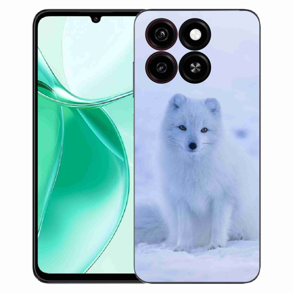 ZTE Blade A35 zselés borítás mmCase - polár róka