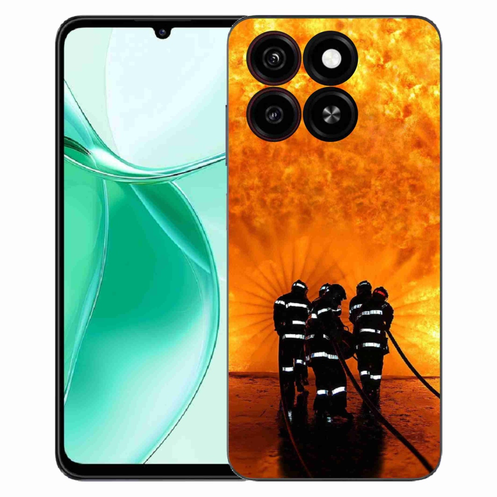 ZTE Blade A35 zselés borítás mmCase - tűz