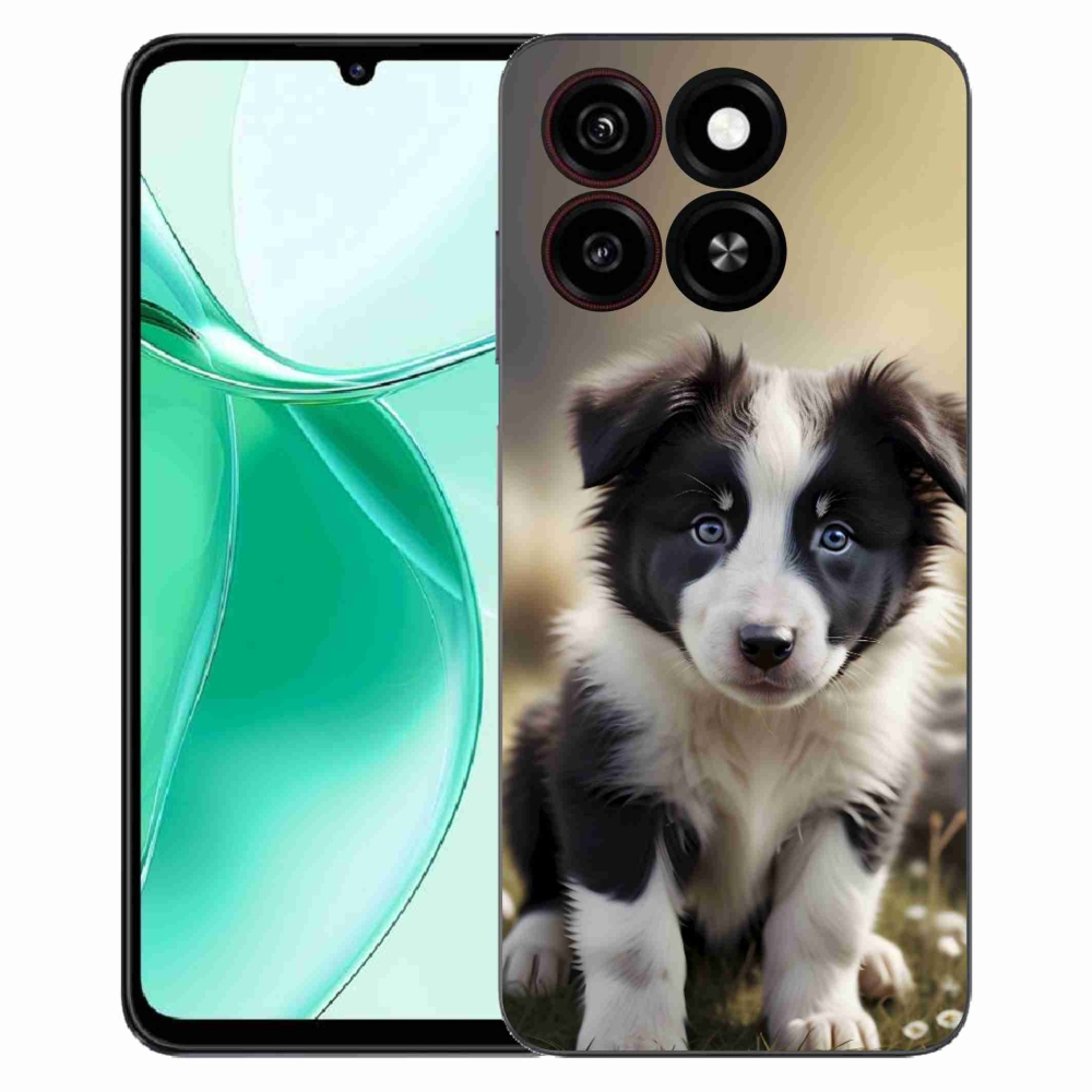 ZTE Blade A35 zselés borítás mmCase - aranyos border collie