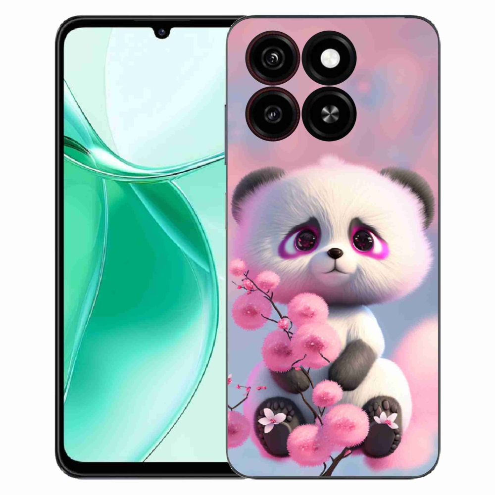 ZTE Blade A35 zselés borító mmCase - aranyos panda 1