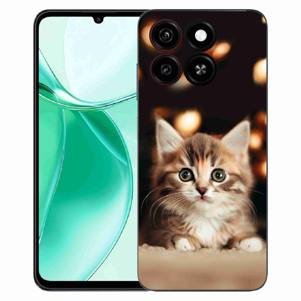 ZTE Blade A35 zselés borító mmCase - aranyos cica 2