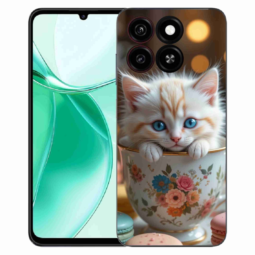 ZTE Blade A35 zselés borító mmCase - aranyos cica 6