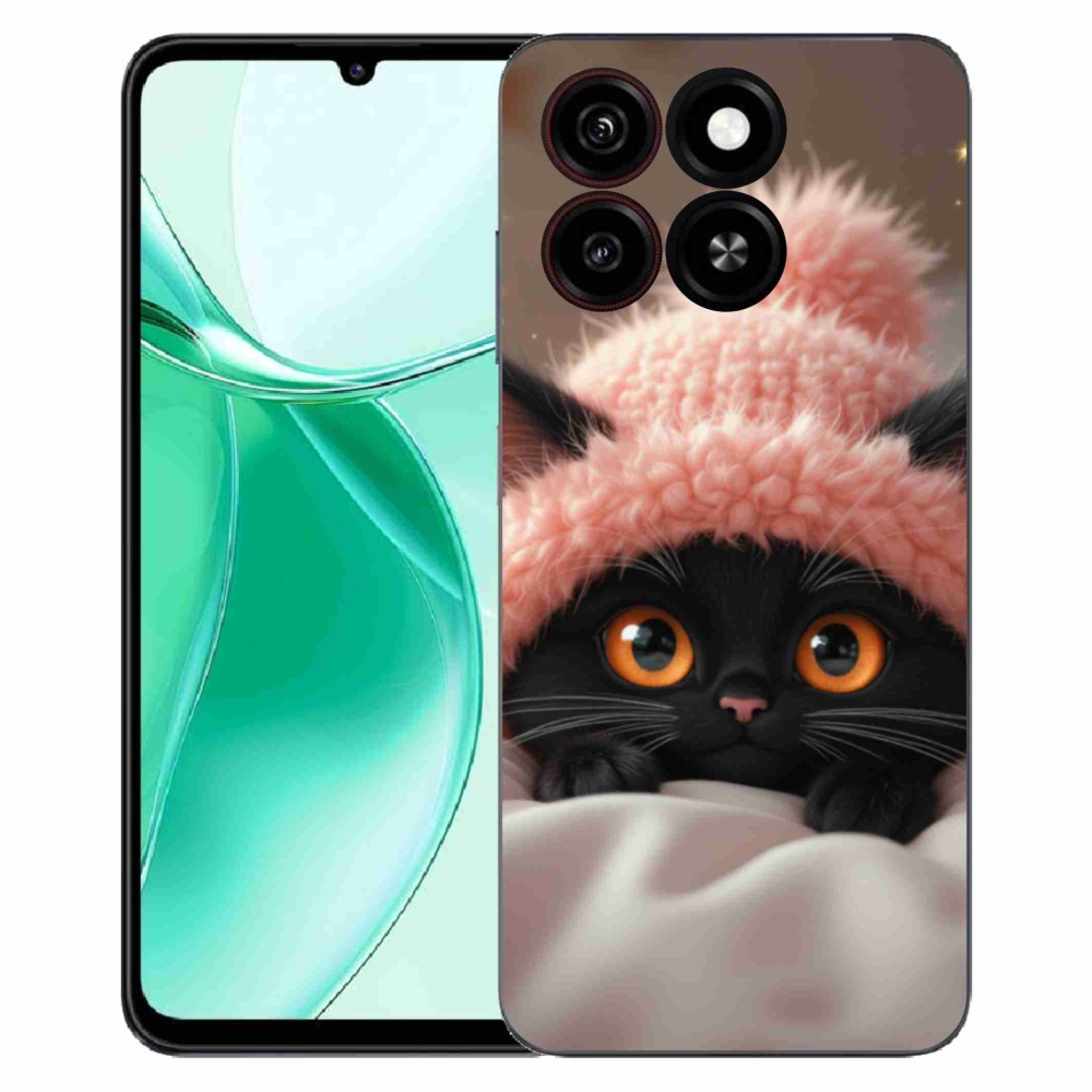ZTE Blade A35 zselés borító mmCase - aranyos cica 7