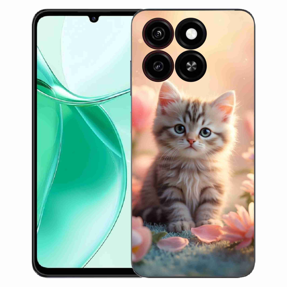 ZTE Blade A35 zselés borító mmCase - aranyos cica 8