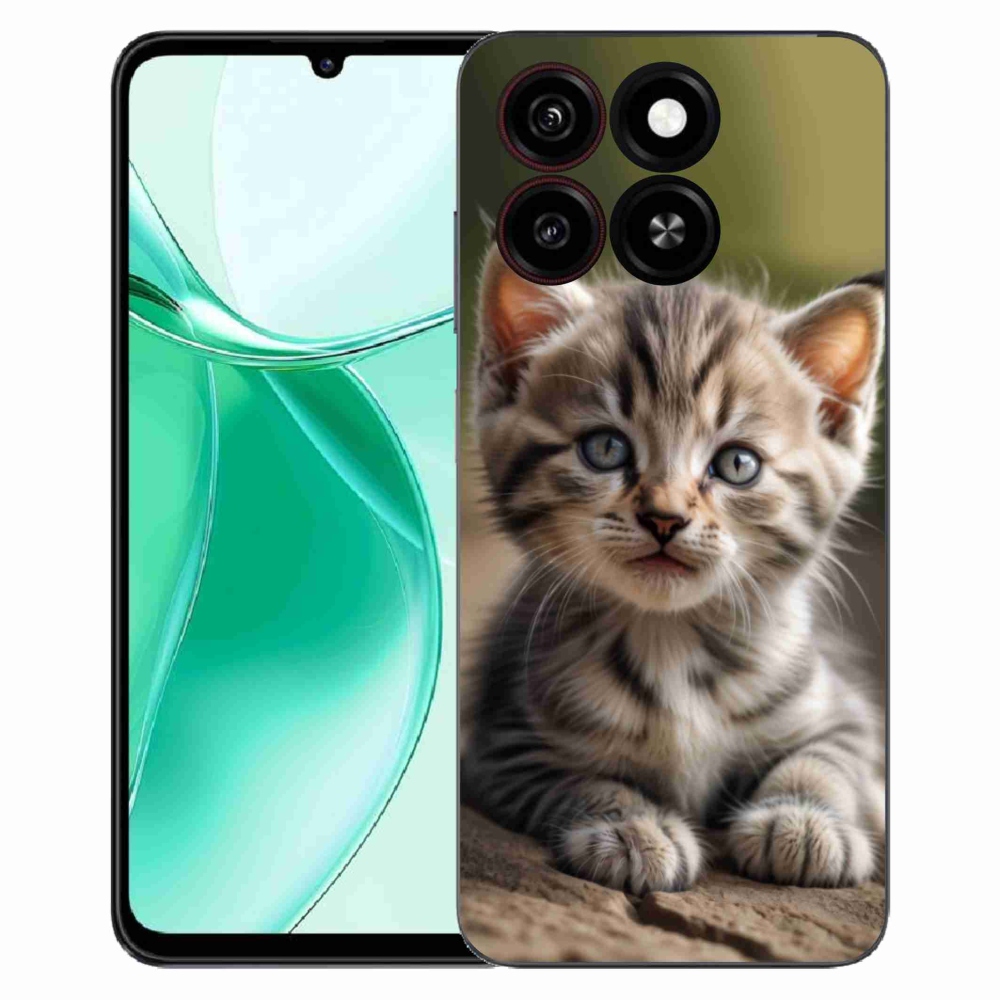 ZTE Blade A35 zselés borító mmCase - aranyos cica 9