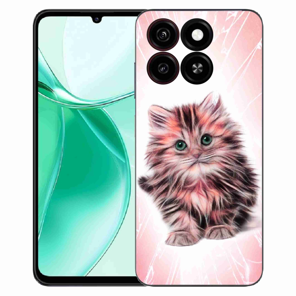 ZTE Blade A35 zselés borítás mmCase - aranyos cica