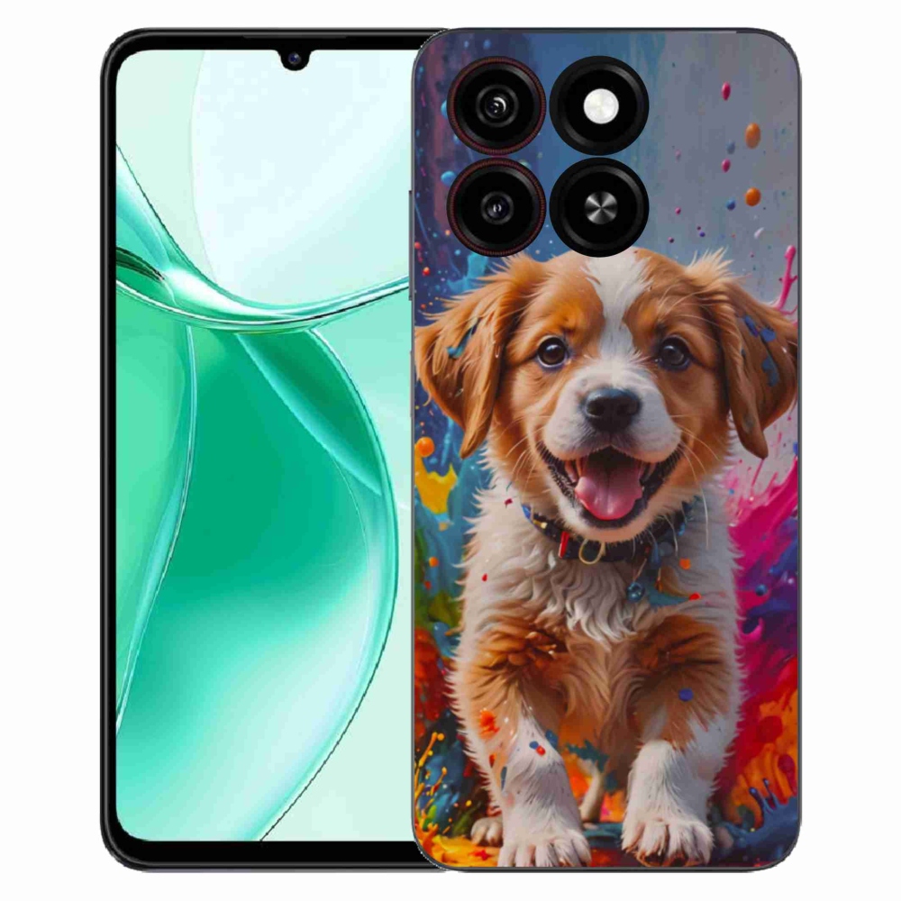 ZTE Blade A35 zselés borítás mmCase - aranyos kiskutya 3