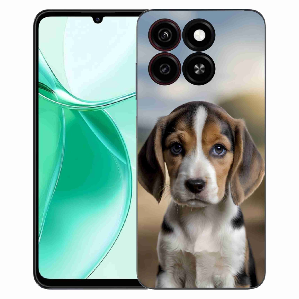 ZTE Blade A35 zselés tok mmCase - aranyos beagle