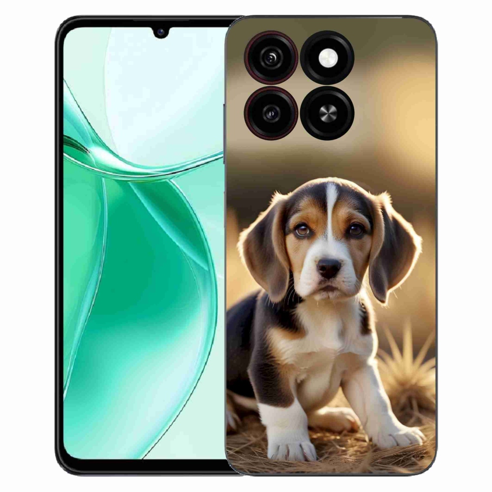 ZTE Blade A35 zselés tok mmCase - aranyos beagle
