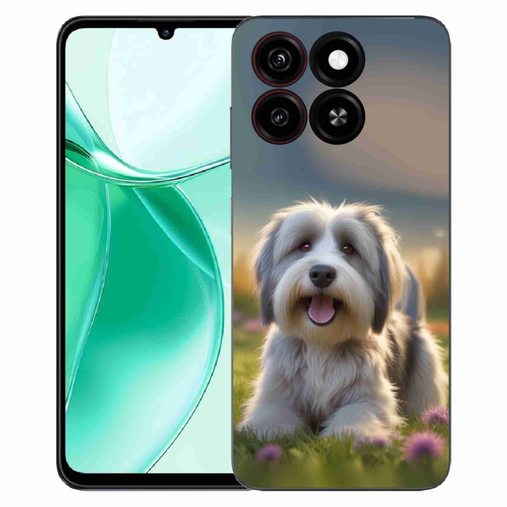ZTE Blade A35 zselés tok mmCase - aranyos havannai kutya