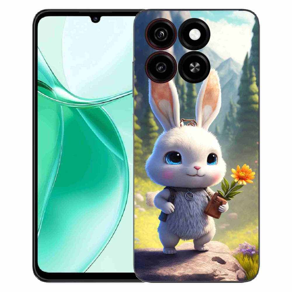 ZTE Blade A35 zselés tok mmCase - aranyos nyuszi