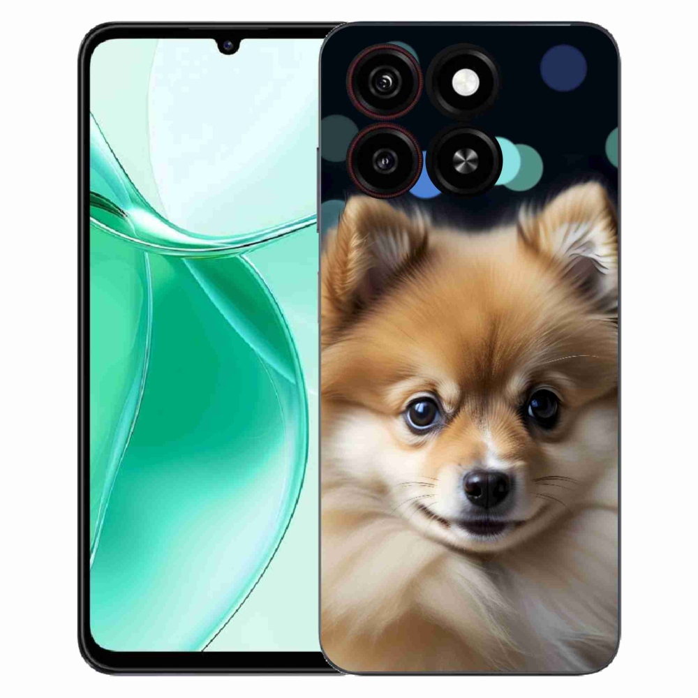 ZTE Blade A35 zselés tok mmCase - aranyos pomerániai