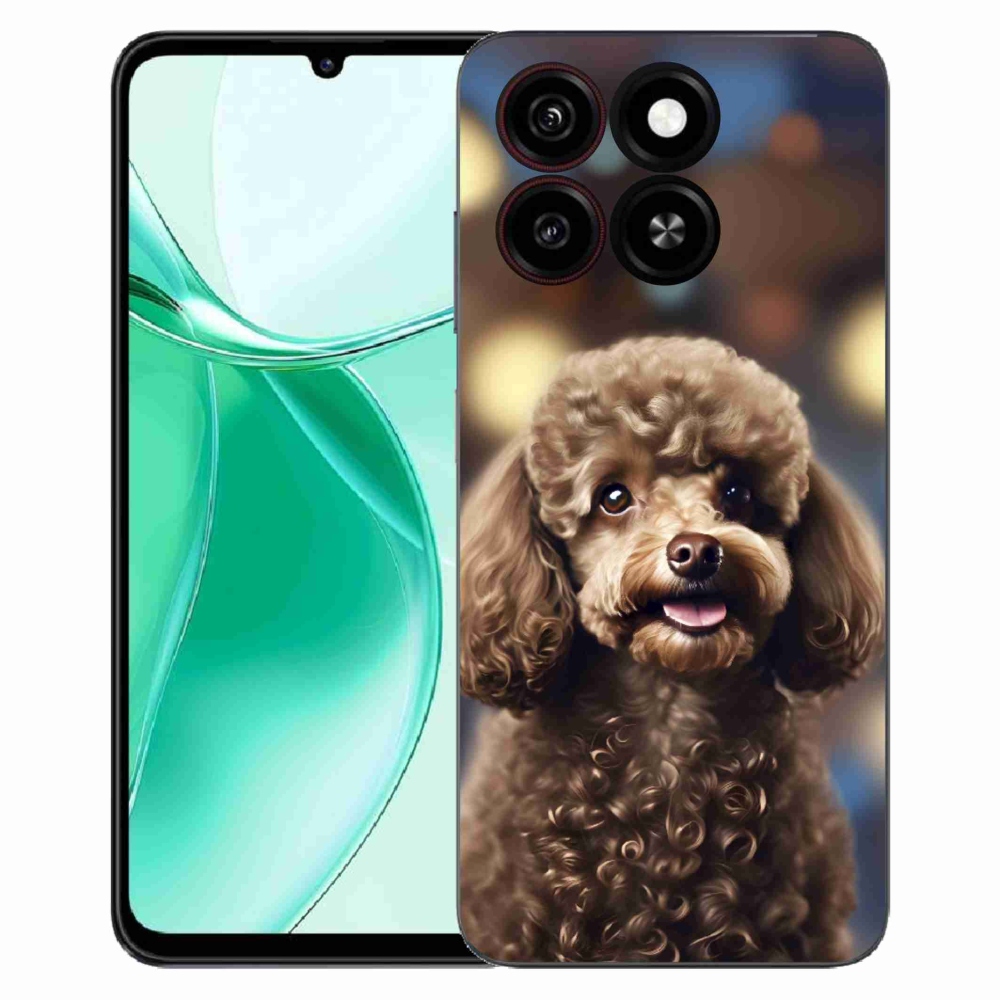 ZTE Blade A35 zselés tok mmCase - aranyos uszkár