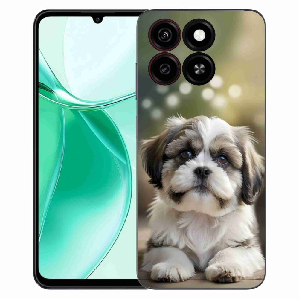 ZTE Blade A35 zselés tok mmCase - aranyos shih-tzu