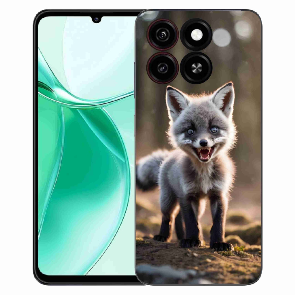 ZTE Blade A35 zselés tok mmCase - angry fox